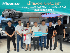🎉 NHỮNG GIẢI THƯỞNG GIÁ TRỊ ĐÃ CHÍNH THỨC ĐƯỢC TRAO TAY ĐẾN QUÝ KHÁCH HÀNG MAY MẮN ĐÃ ĐỒNG HÀNH CÙNG HISENSE VIETNAM 🎉